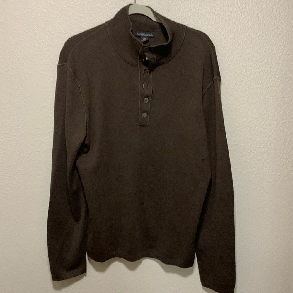 Banana Republic Men’s Wool Sweater Size XL Brown